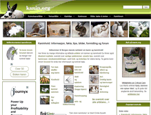 Tablet Screenshot of kanin.org